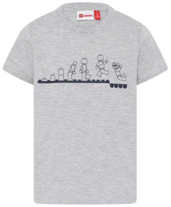 Lego Wear Tinus T-Shirt, Grey Melange, Stl 116