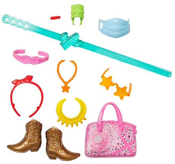 Barbie Fashion Accessoarer Western Pack With 11 Storytelling HBV44