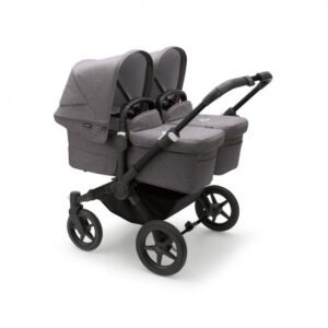 Bugaboo Donkey 5 Twin Black/Grey Melange