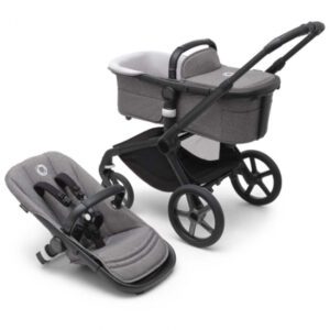 Bugaboo Fox 5 Bas Black/Grey Melange