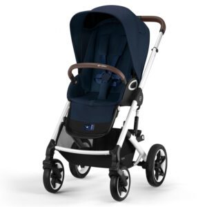 Cybex Talos S LUX Silver Ocean Blue