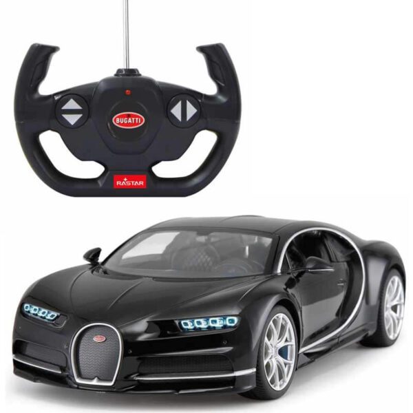 Radiostyrd Bil Bugatti Chiron Svart Jamara 1:14