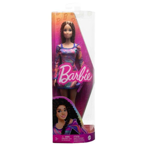 Barbie Fashionistas Rainbow Marble Swirl 206