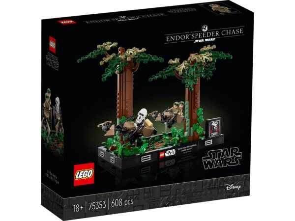 LEGO Star Wars Endor Speeder Chase Diorama 75353