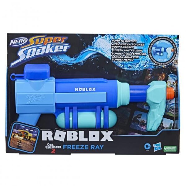 NERF Super Soaker Roblox Car Crushers2 Freeze Ray