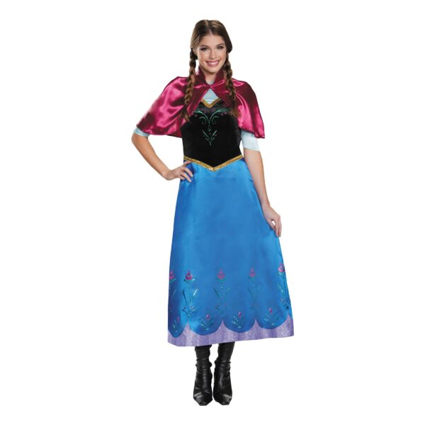 Disney Frozen Anna Maskeraddräkt - Medium