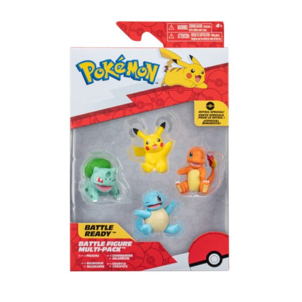 Pokemon Battle Figure Multi-Pack 4-pack