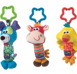 Playgro Tinkle Trio - Barnvagnsleksak