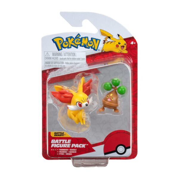 Pokemon Battle Figure Pack Fennekin + Bonsly