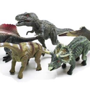 Dinosaurier leksaksfigurer 6 st. 14 cm