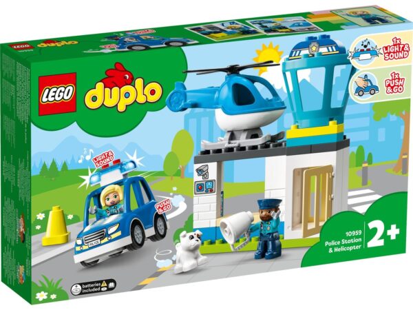 LEGO DUPLO Polisstation & helikopter 10959