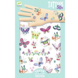 Djeco Tatueringar Fjärilar