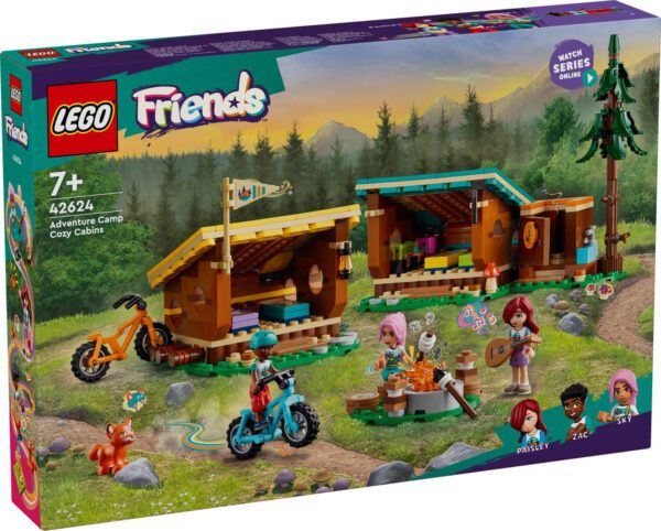 LEGO Friends Äventyrsläger Mysiga stugor 42624