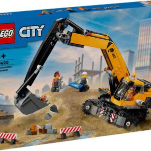 LEGO City Gul grävmaskin 60420