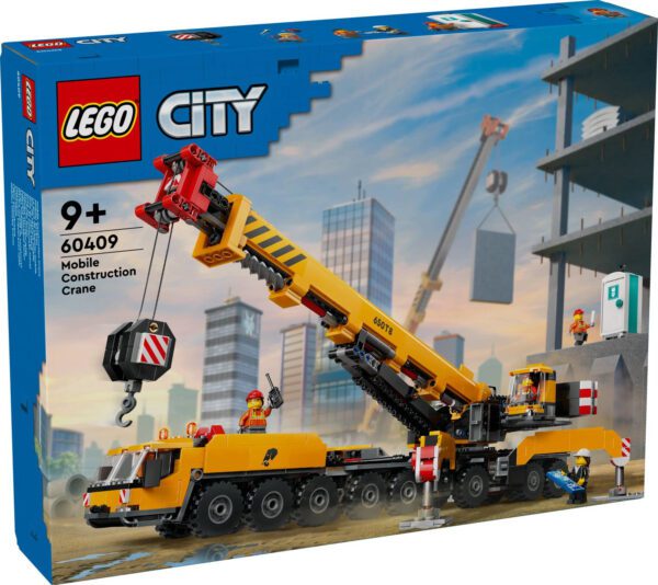 LEGO City Gul mobil byggkran 60409