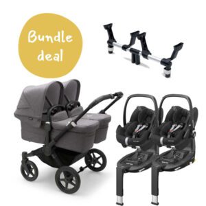 Bugaboo Donkey 5 Twin Inkl. Maxi-Cosi Pebble