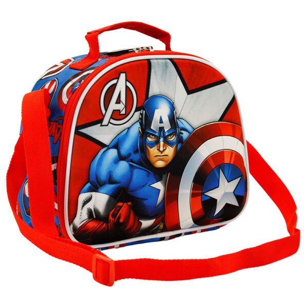 Captain America 3D Lunchväska