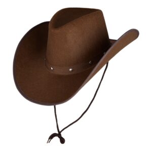 Cowboyhatt Brun - One size