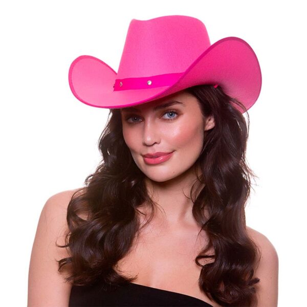 Cowboyhatt Hot Pink - One size