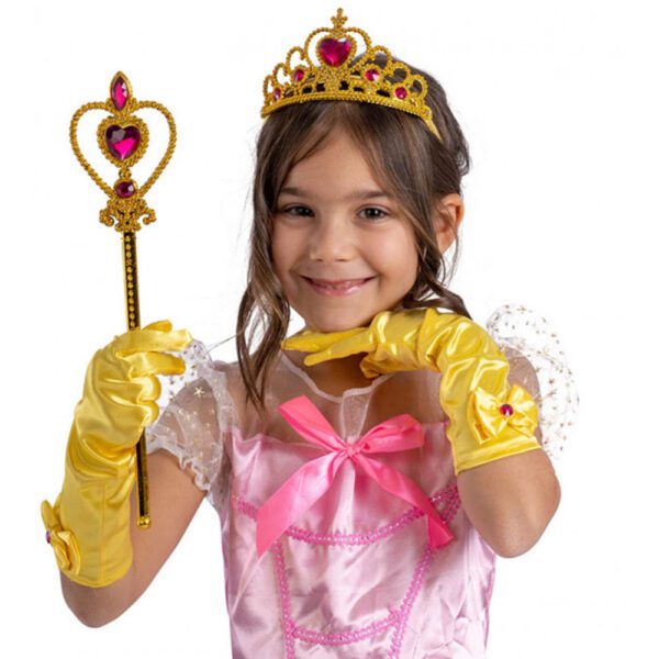 Guld Prinsess Set