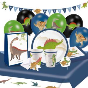 Happy Dinosaur Kalaspaket Deluxe 8 Pers