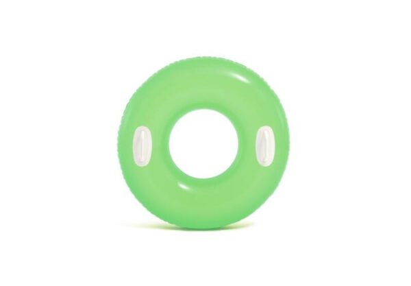 INTEX Badring med handtag Neon 76cm : Färg - Grön