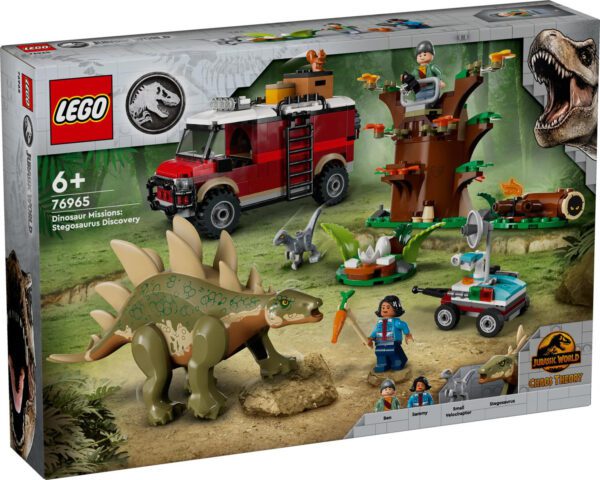 LEGO Jurassic World Dinosaurieuppdrag: stegosaurusupptäckt 76965