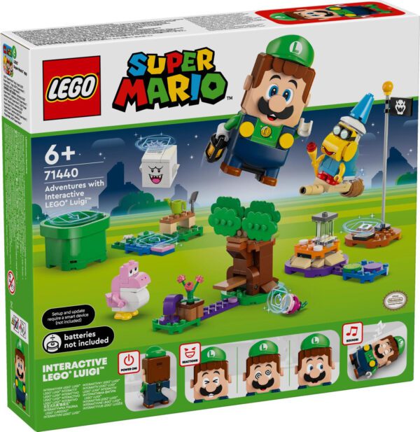 LEGO Super Mario Äventyr med interaktiva LEGO Luigi 71440