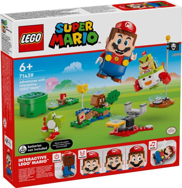 LEGO Super Mario Äventyr med interaktiva LEGO Mario 71439