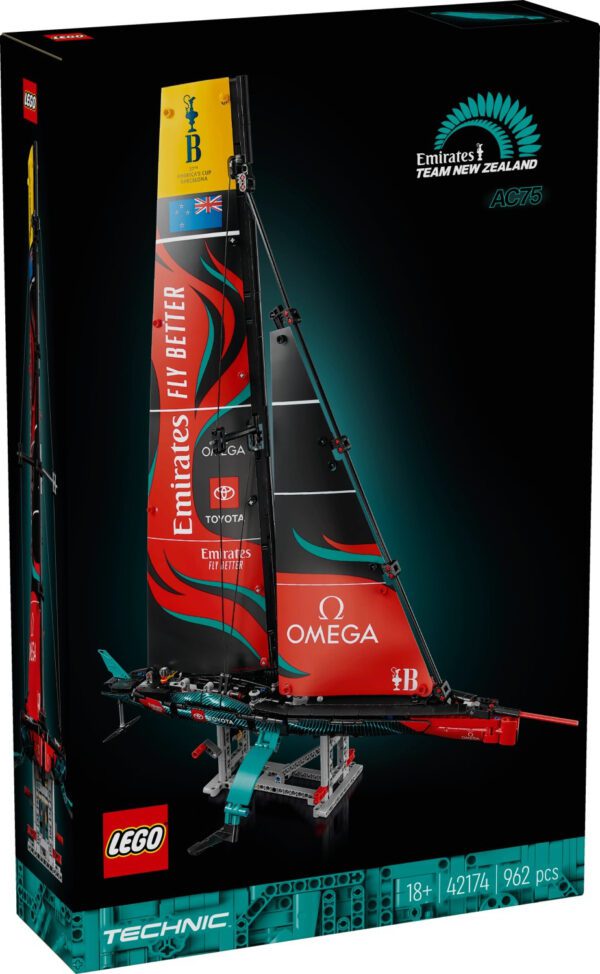 LEGO Technic Emirates Team New Zealand AC75 yacht 42174