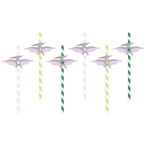 Papperssugrör Pterodactyl 6-pack