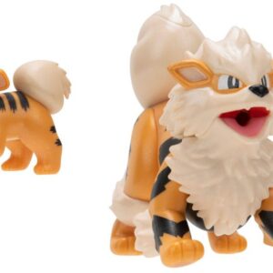 Pokemon: Evolution Select - Growlithe, Arcanine 2-Pack