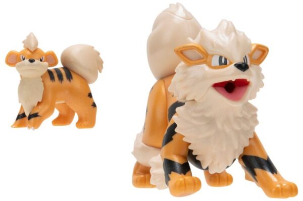 Pokemon: Evolution Select - Growlithe, Arcanine 2-Pack