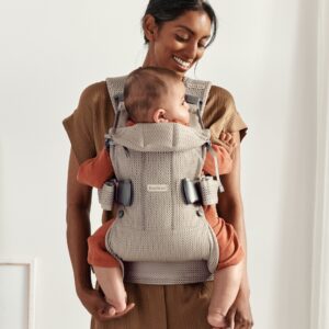 BabyBjörn - Bärsele One Air - Gråbeige / 3D-mesh