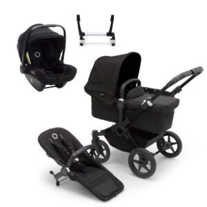 Bugaboo Donkey 5 Mono Duovagn + Bugaboo Babyskydd