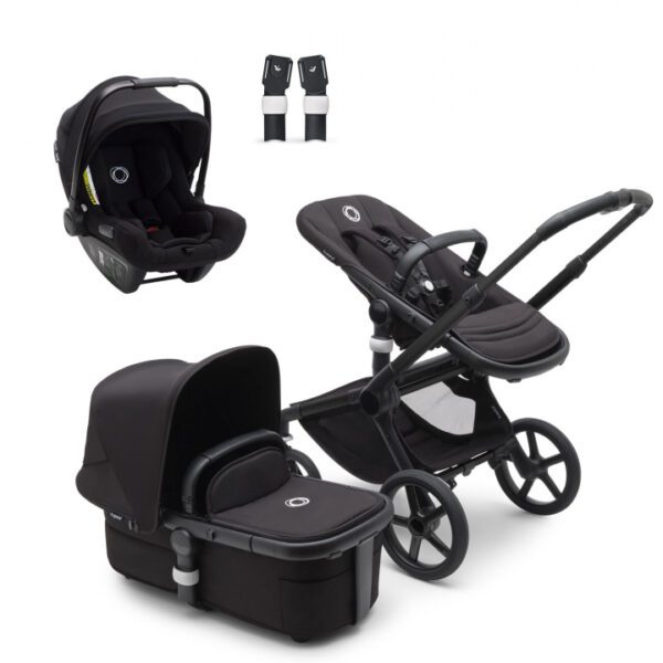 Bugaboo Fox 5 Duovagn + Bugaboo Babyskydd