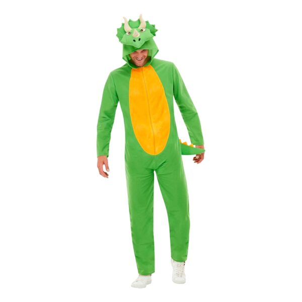 Dinosaurie Jumpsuit Maskeraddräkt - X-Large