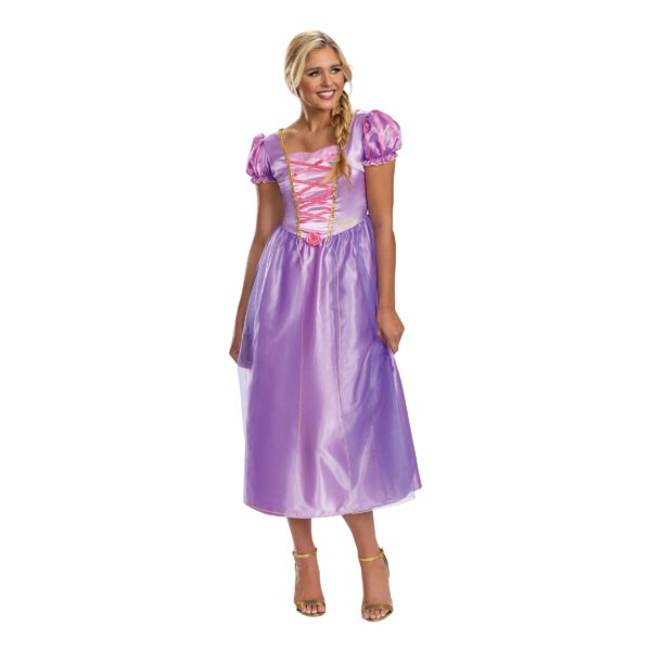 Disney Rapunzel Klänning Maskeraddräkt - Small