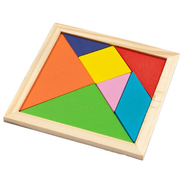 Träpussel Tangram