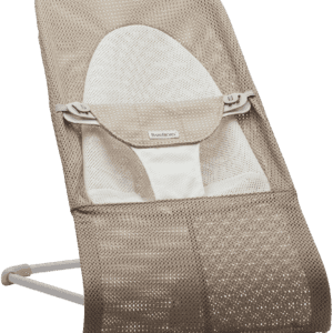 BabyBjörn - Babysitter Balance Soft - Gråbeige/Vit / Mesh / Ljusgrå