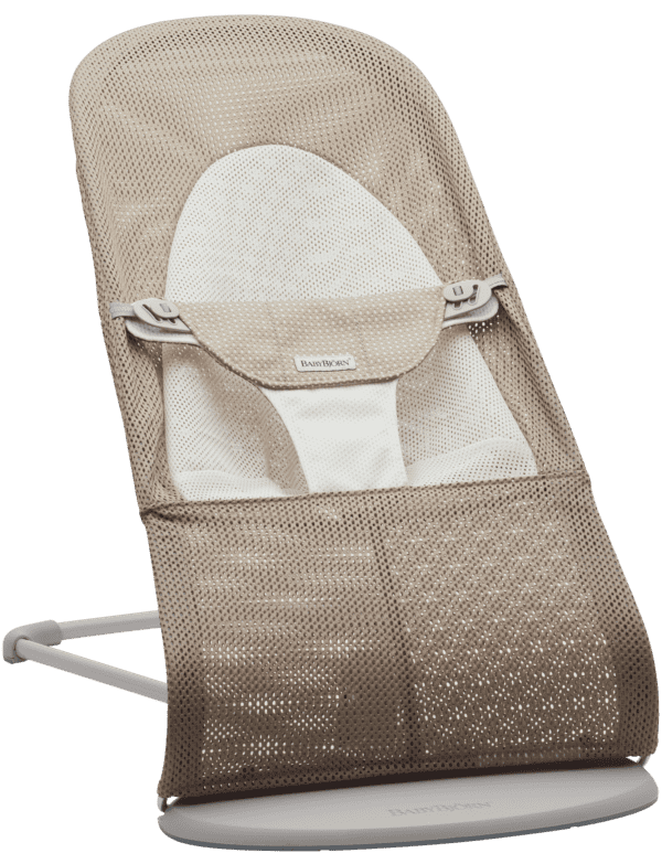 BabyBjörn - Babysitter Balance Soft - Gråbeige/Vit / Mesh / Ljusgrå