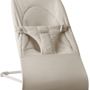 BabyBjörn - Babysitter Balance Soft - Ljusbeige / Vävd/Jersey, Tri-Fabric / Ljusgrå