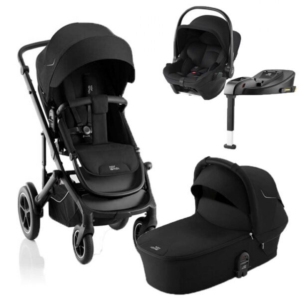 Britax Smile 5Z Duovagn + Baby-safe Core + Bas