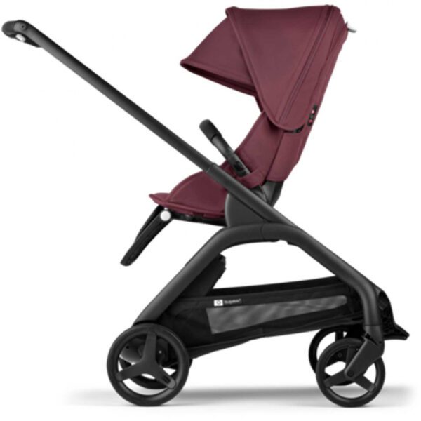 Bugaboo Dragonfly Komplett BLACK/DARK CHERRY-DARK CHERRY