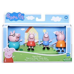 Greta Gris Peppas Family Figurpaket 4-pack