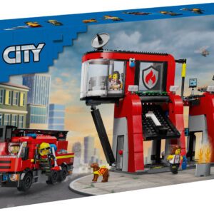 LEGO City Brandstation med brandbil 60414