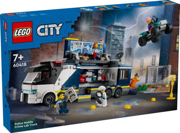 LEGO City Polisens mobila laboratoriebil 60418