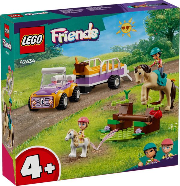 LEGO Friends Häst- och ponnysläp 42634