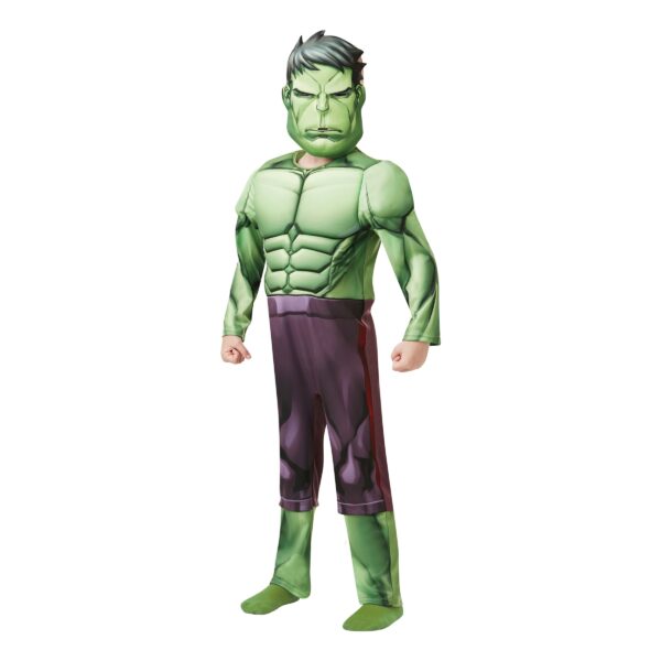 Marvel Hulken Deluxe Barn Maskeraddräkt - X-Small