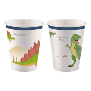 Pappersmuggar Dinosaurier - 8-pack